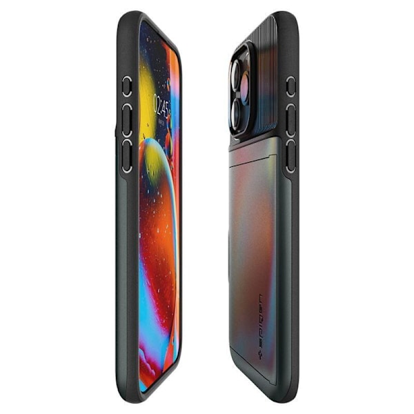 Spigen Slim Armor CS, dyp grønn - iPhone 15 Pro