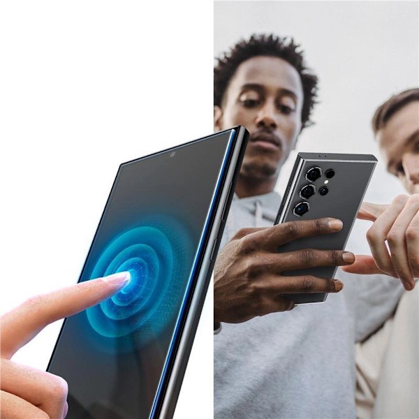 SPIGEN GLAS.TR EZ FIT HÆRDET GLAS TIL SAMSUNG GALAXY S24 ULTRA - 2 STK.