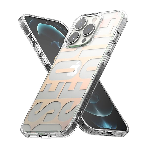 Ringke Fusion Design Armored Protective Case med gelramme iPhone 13 Pro Transparent (FD548E89)