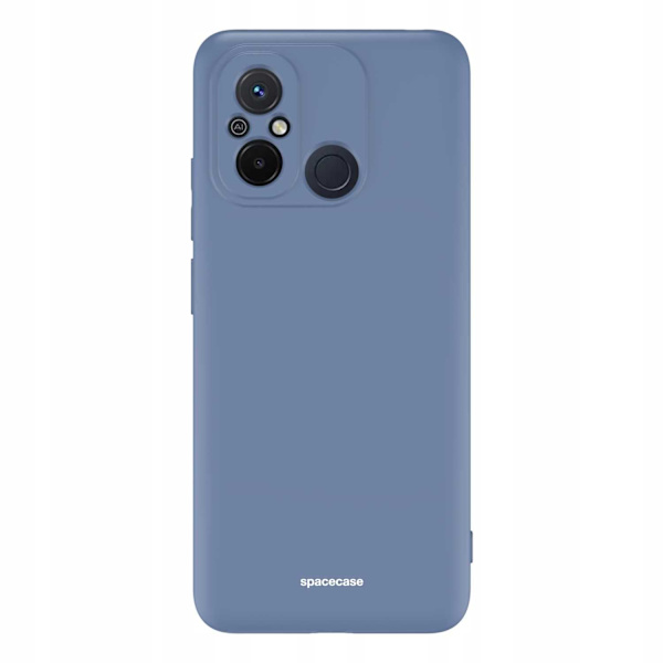 Spacecase Silikonfodral För Xiaomi Redmi 12C Blå