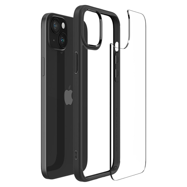 SPIGEN ULTRA HYBRID IPHONE 15 MAT SORT