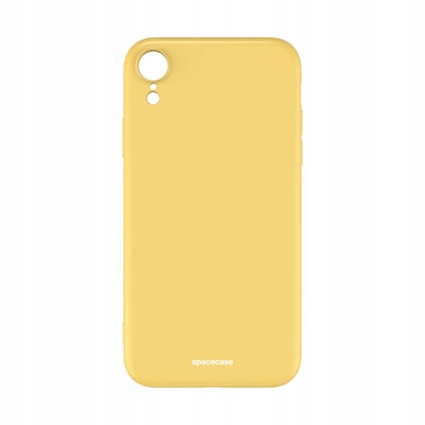 Spacecase Silikonfodral För Iphone Xr Gul Skydd