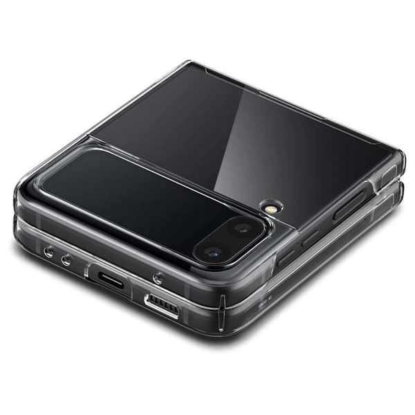 SPIGEN AIRSKIN GALAXY FLIP 4 med CRYSTAL CLEAR
