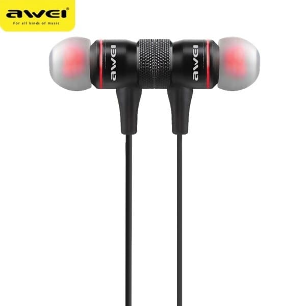 AWEI Bluetooth sporthörlurar A920BL svart/svart magnetiska