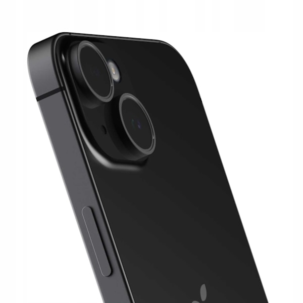 Spacecase Quickfit Härdat Glas För Kamera För Iphone 14 14 Plus Svart