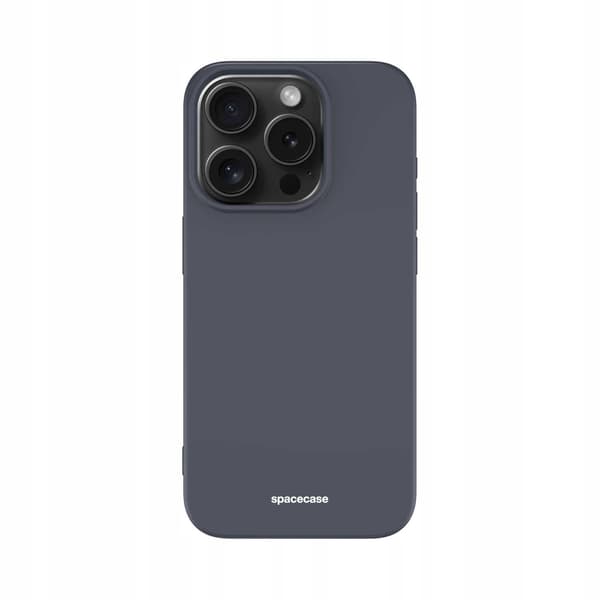 Spacecase Silikonfodral Till Iphone 15 Pro Black