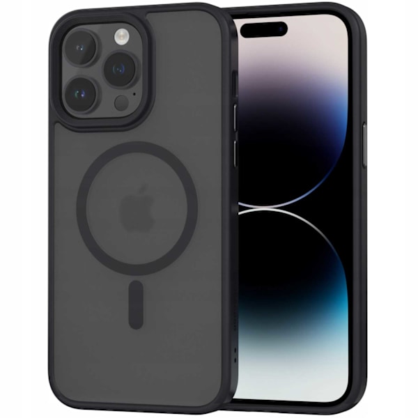Spacecase Hybrid Case För Iphone 14 Pro Max Black