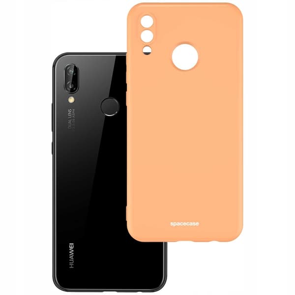 Spacecase Silikonfodral För Huawei P20 Lite Orange Skydd