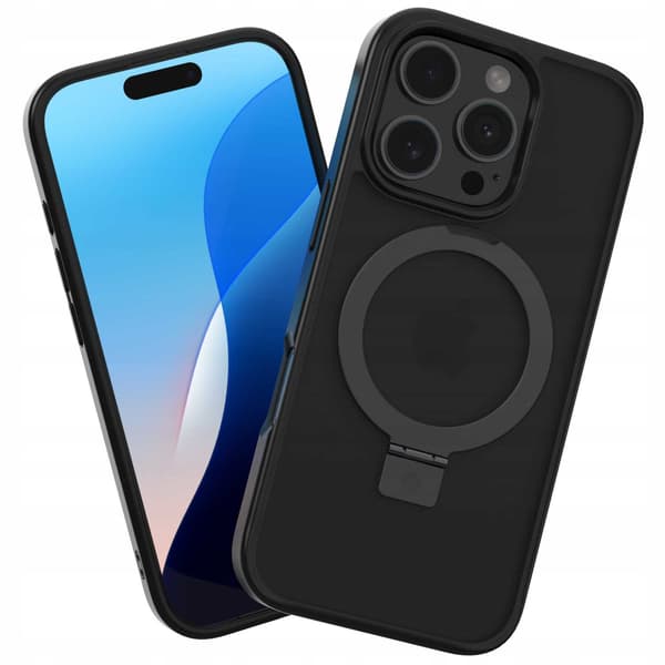 Spacecase Case Ring Pro Magnetic För Iphone 16 Pro Black