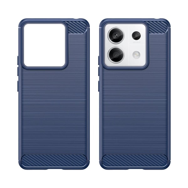 CARBON CASE TIL XIAOMI REDMI NOTE 13 PRO+ - BLÅ