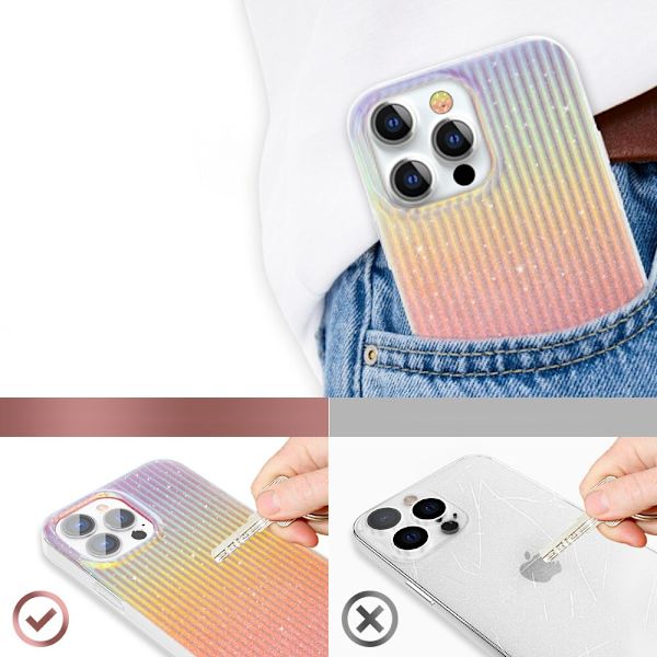 KINGXBAR CASE COVER CASE TIL IPHONE 13 PRO ORANGE