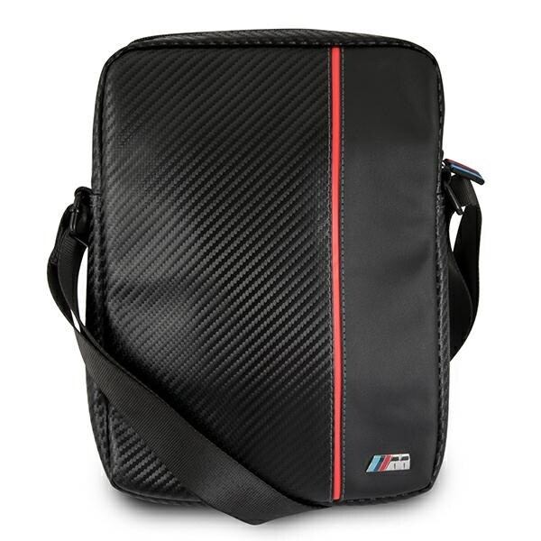 BMW Carbon / Red Stripe bag for nettbrett 10 - svart