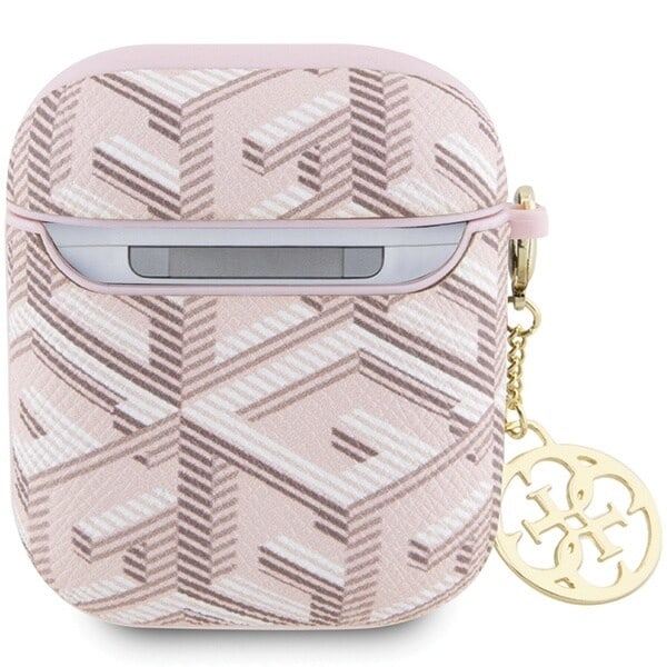 Guess GUA2PGCE4CP veske for AirPods 1/2 - Rosa GCube Charm