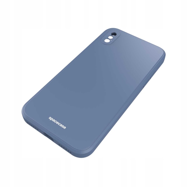 Spacecase Silikonfodral För Iphone Xs Max Blåt Skyddskydd