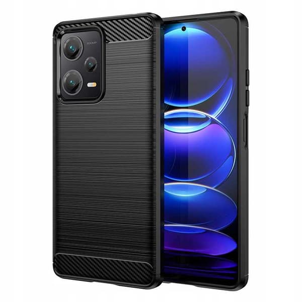 Spacecase Case Cover För Xiaomi Redmi Note 12 Pro+ 5G Black