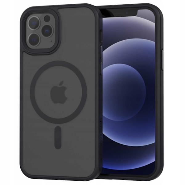 Spacecase Hybrid Case För Iphone 12 12 Pro Black