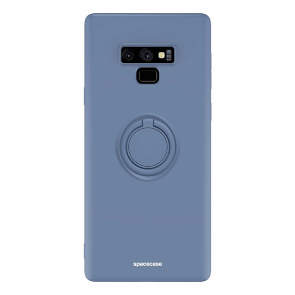 Spacecase Silikonecase Ring För Galaxy Note 9 Blåt Skydd