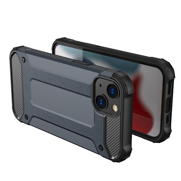 HYBRID ARMOR CASE CASE COVER BAG CASE TIL IPHONE 14 SORT