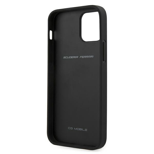 FERRARI OFF TRACK QUILTET ETUI TIL IPHONE 12 PRO MAX - SORT
