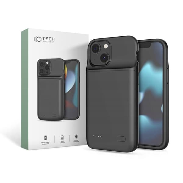 TECH-PROTECT 4700MAH IPHONE 12 MINI / 13 MINI SVART