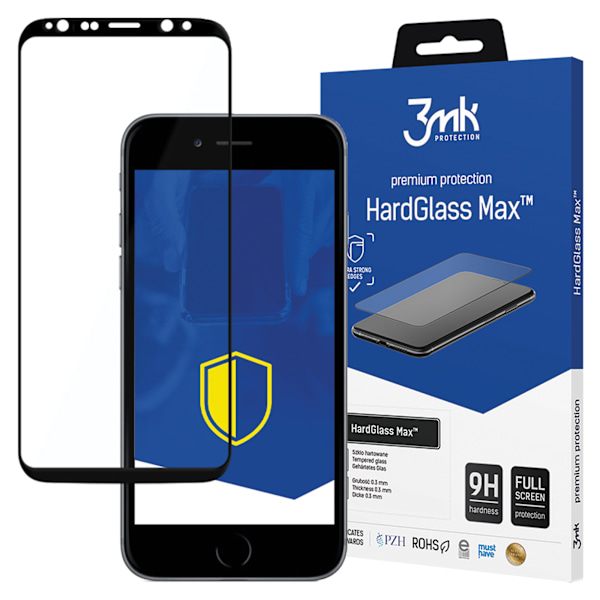 SAMSUNG GALAXY S8 PLUS SORT - 3MK HARDGLASS MAX