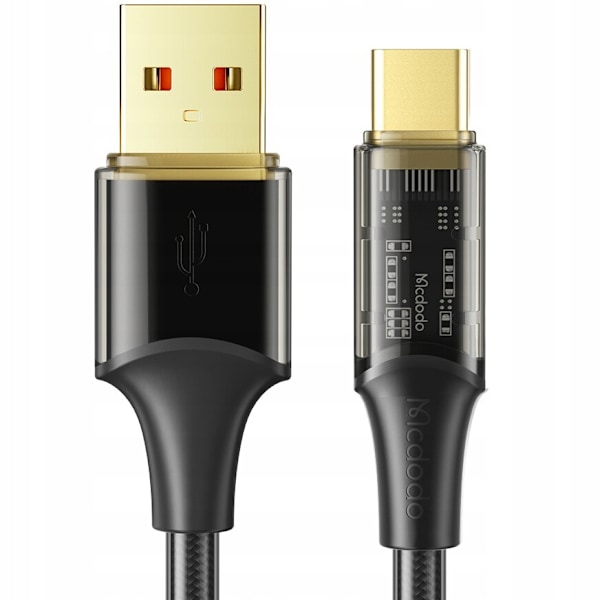 MCDODO USB-C KABEL SNABBLADDNING FOR SAMSUNG XIAOMI USB TYPE C 6A 100W 2M