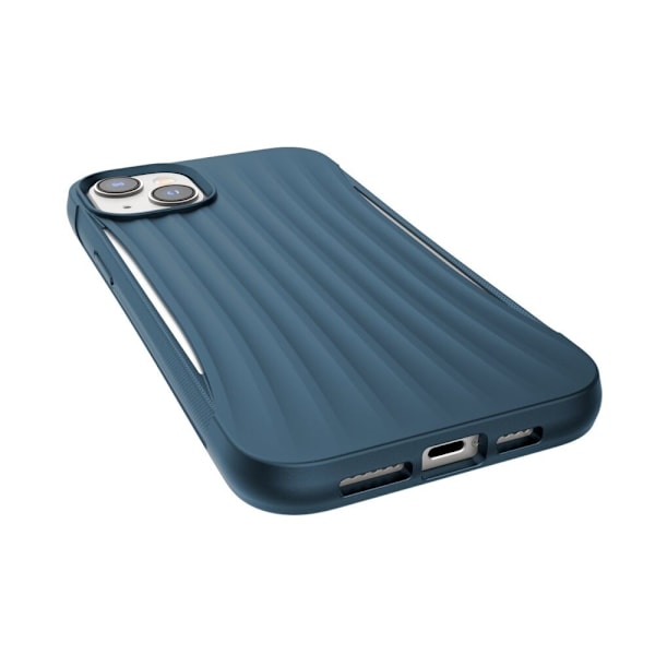 Raptic X-Doria Clutch Case iPhone 14 bakskal blå