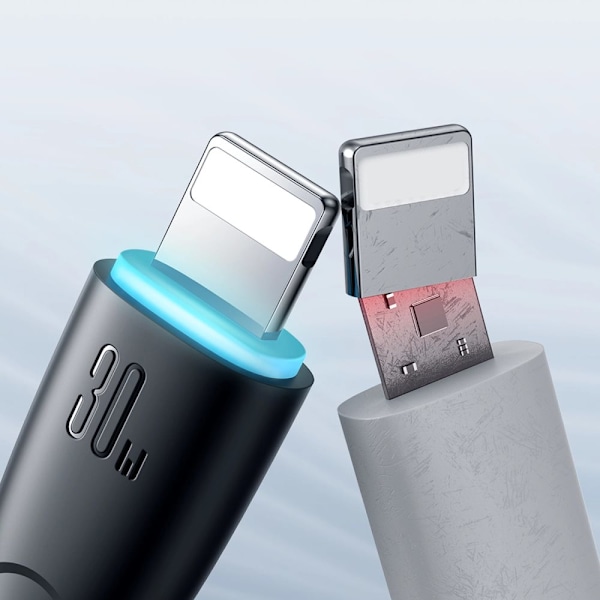 Joyroom Starry Series SA32-CL3 30W USB-C / Lightning-kabel 1m - svart