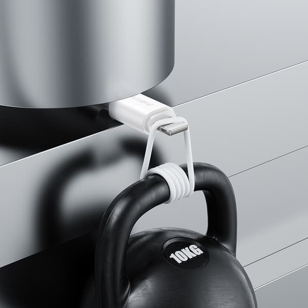 Joyroom USB-lade-/datakabel - Lightning 2,4A 2m hvit (S-UL012A9)