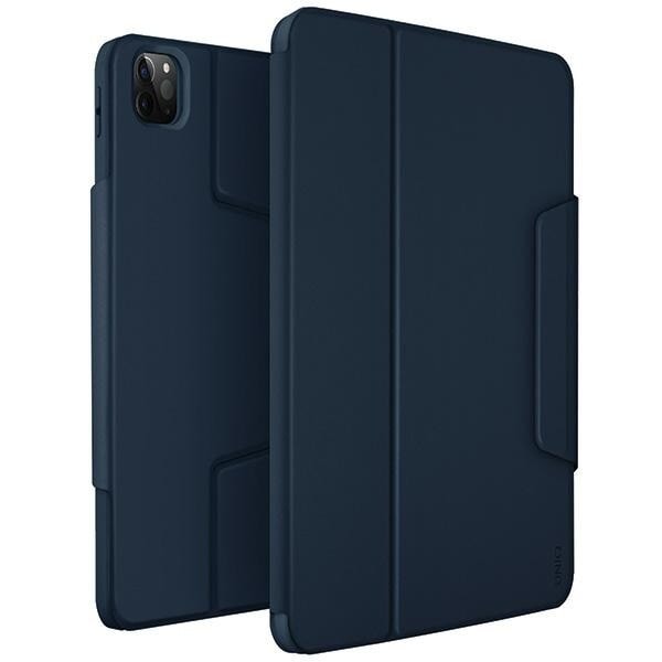 Uniq Rovus-deksel for iPad Pro 11 (2021-2022) / Air 10.9 (2020-2022) Blå/marine magnetisk deksel