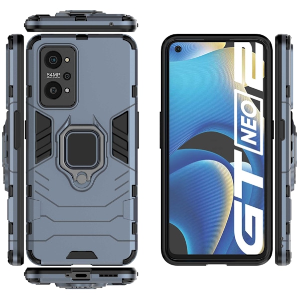 Spacecase Case Cover Till Realme Gt Neo 2 3T Blå X-Ring