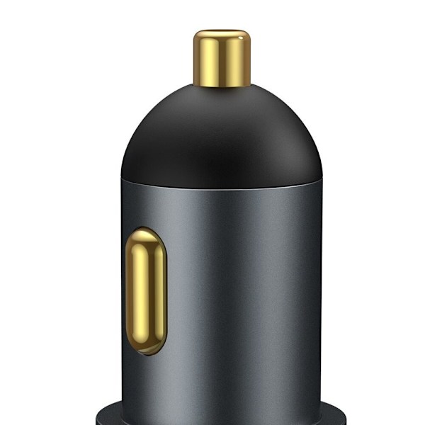 Baseus Share Together billader USB / USB Type C / sigarettennertilkobling 120W Quick Charge Power Delivery grå (CCBT-C0G)