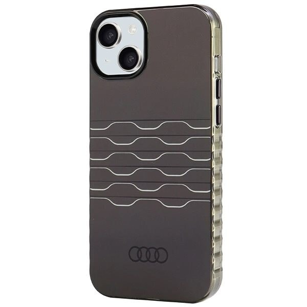 AUDI IML MAGSAFE ETUI TIL IPHONE 15 PLUS / 14 PLUS - SORT