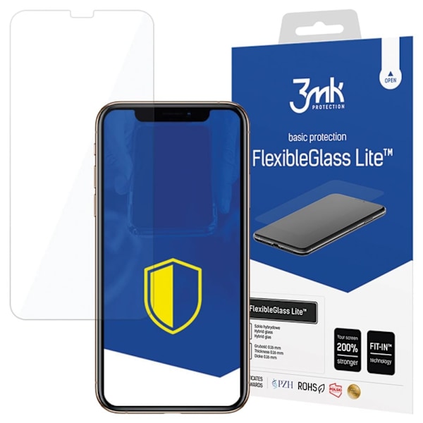 Apple iPhone Xs - 3mk FlexibleGlass Lite