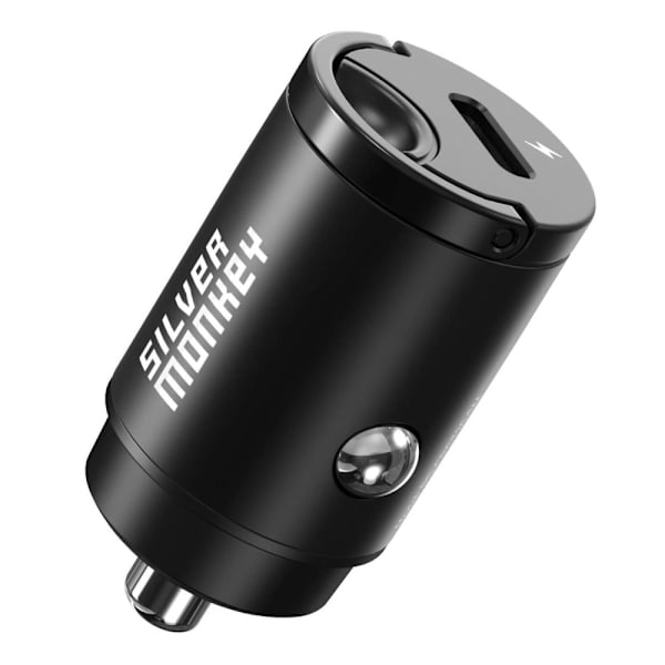 Silver Monkey PD-CPCT30-SM 30W 1x USB-C PD billader - svart
