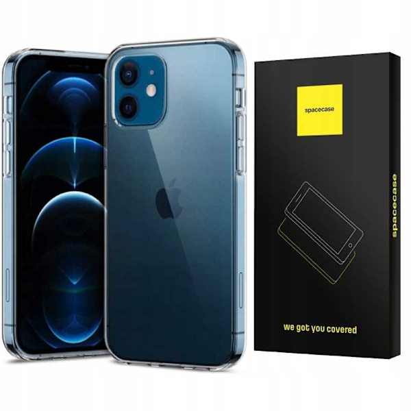 Spacecase Fodral För Iphone 12 Mini Sc Crystal Transparent