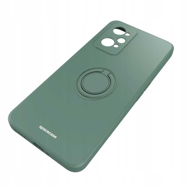 Spacecase Silikonecase Ring För Realme Gt Neo 2 3T Gt2 Telefon Grön