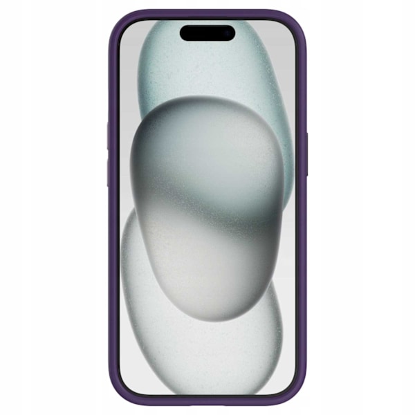 Spacecase Hybrid Fodral För Iphone 15 Plus Lila För Magsafe