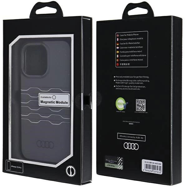 AUDI IML MAGSAFE ETUI TIL IPHONE 13 PRO / 13 - SORT