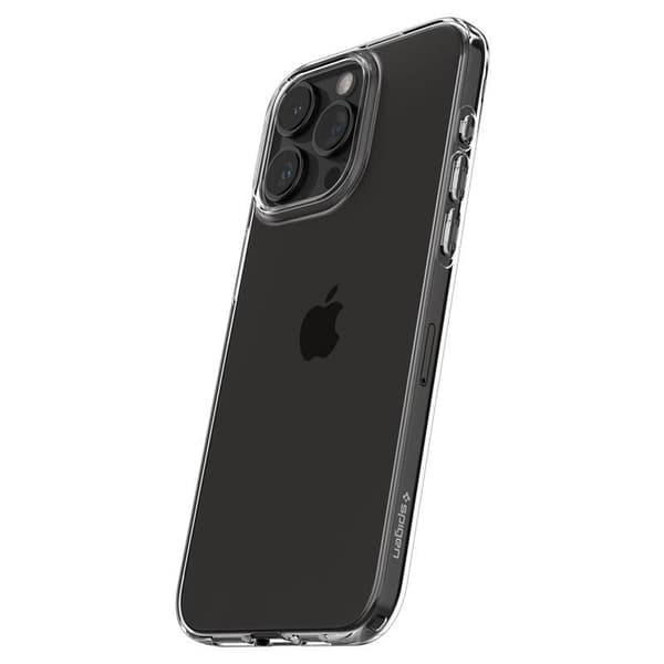 Spigen Crystal Flex, krystallklar - iPhone 15 Pro