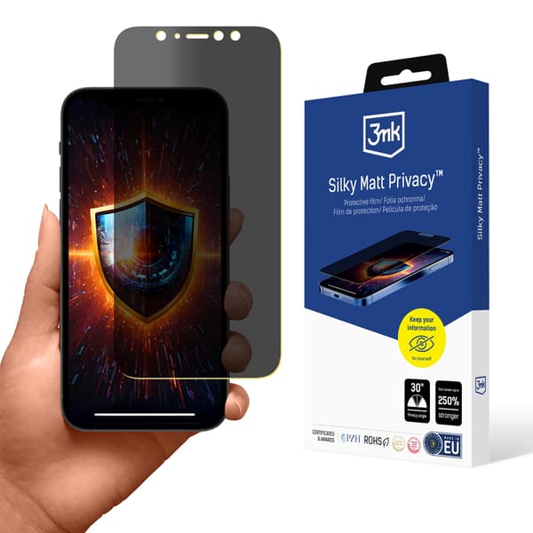 APPLE IPHONE 12 MINI - 3MK SILKY MATT PRIVACY
