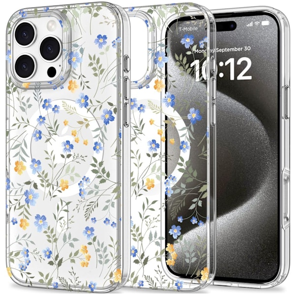 TECH-PROTECT MAGMOOD MAGSAFE IPHONE 16 PRO MAX FORÅRSBLOMSTER