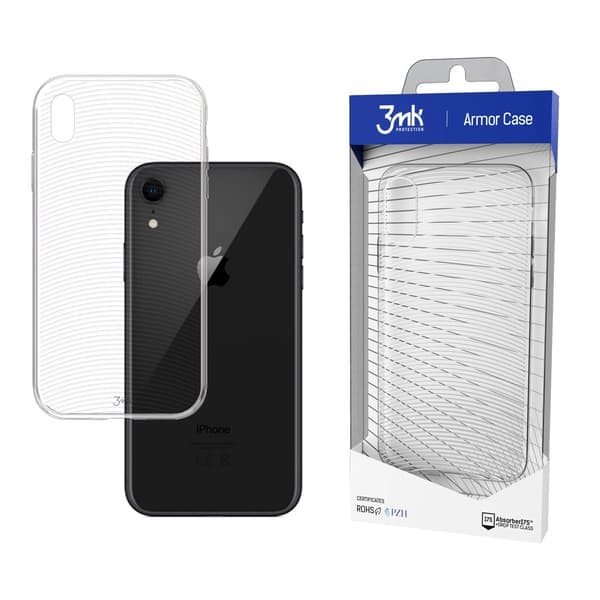 3MK ARMOR COVER TIL IPHONE XR - GENNEMSIGTIG