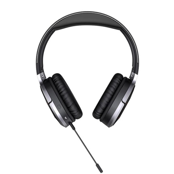 AWEI A799BL Bluetooth-spelhörlurar, on-ear, med mikrofon, svart/svart