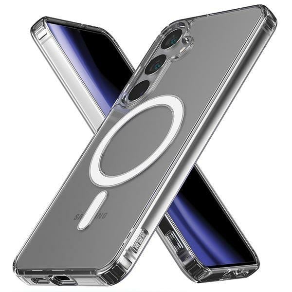 Mercury MagSafe Jelhard fodral för Samsung S24 Plus S926 transparent