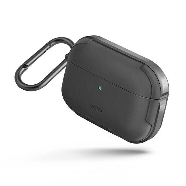 Uniq Valencia Deksel til AirPods Pro - Grå Antimikrobiell Grå