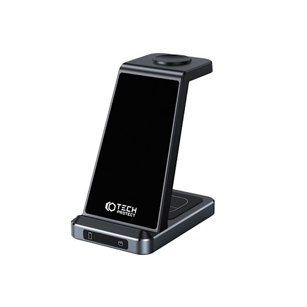 TECH-PROTECT QI15W-A26 3I1 TRÅDLØS OPLADER SORT