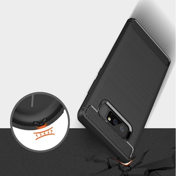Spacecase Case Cover Samsung Galaxy Note 8 Carbon Black