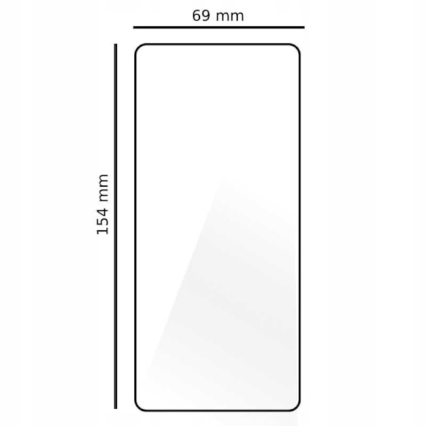Spacecase 5D Härdat Glas För Oppo A54 A74 A93 5G Skyddsfolie