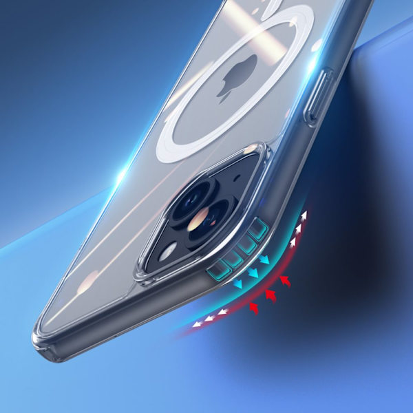DUX DUCIS CASE MED MAGSAFE TIL IPHONE 15 TRANSPARENT
